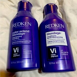 Redken color extend Blondage shampoo & conditioner